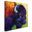 «Bison Head III» par Marion Rose - impression sur toile tendue-21936207