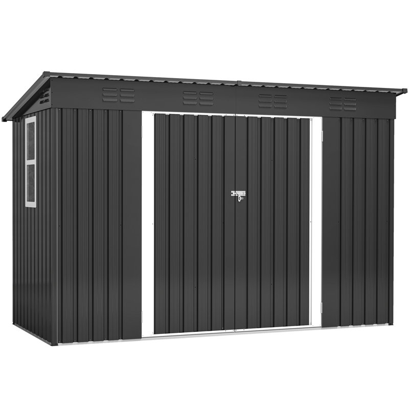 Grande remise pour outils avec fenêtre