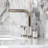 Kingston Brass Convergent Two-Handle 3-Hole Deck Mount Widespread Bathroom Faucet with Knurled Handle and Brass Pop-Up Drain-101986818