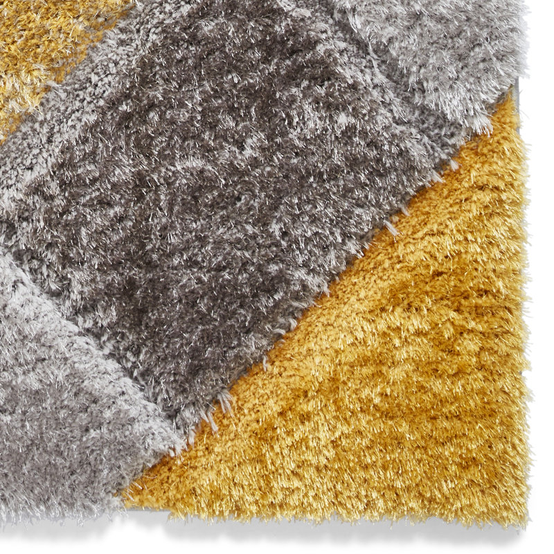 Aliene area rug Machine Woven Rectangle Grey, Rectangle 80 x 150cm