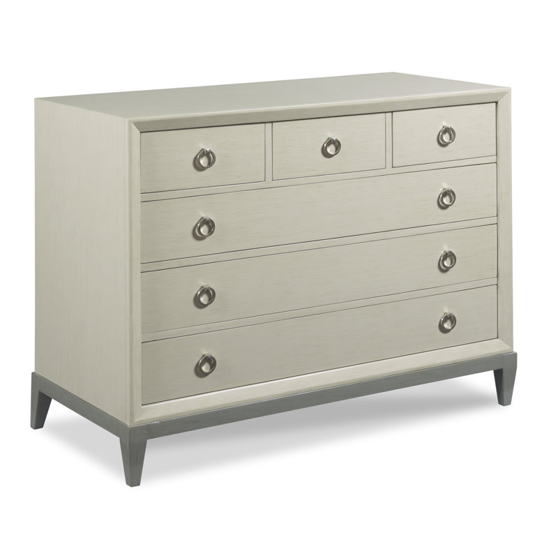 Payson 6 - Drawer Dresser, Gray/Cream