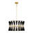 Renessa 6-Light Hand-Wrapped Rope Drum Chandelier-1457556386
