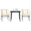 Ensemble repas de patio avec coussins en verre et poly rotin-1015479641-1015479638-1015479635