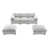 Chenille gris moyen