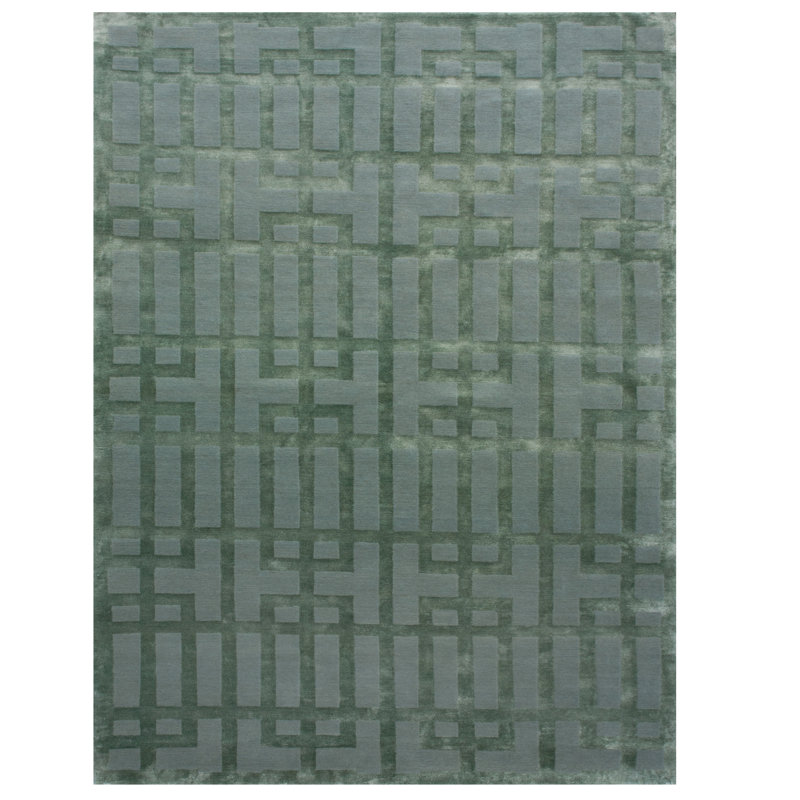 Geometric Area Rug, Rectangle 4' x 6'