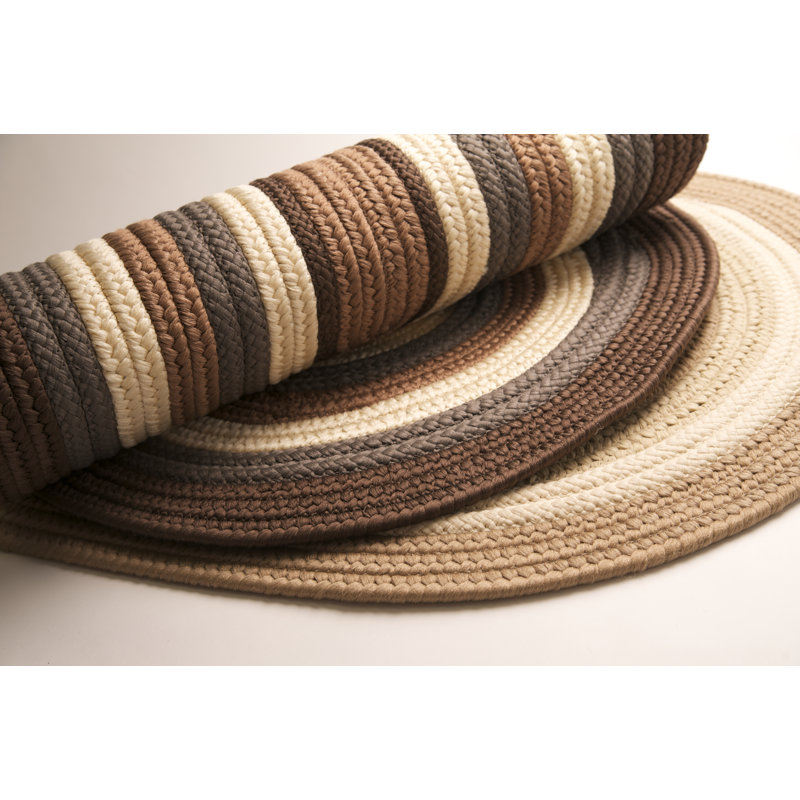 Tapis tressé Talkington, Ovale 2 pi x 6 pi