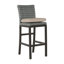 Rustic 30.5" Patio Bar Stool with Cushion-20521193-70086967-70086970