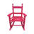 S Rocking Rose Red Chair- Indoor Or Outdoor -Suitable For Kids-Durable-1546035718