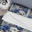 Ensemble de housse de couette Blue Renaissance Roses Victorian-150353809