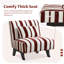 Chaise d'appoint rembourrée avec coussin 29,3 po Langner-450433669