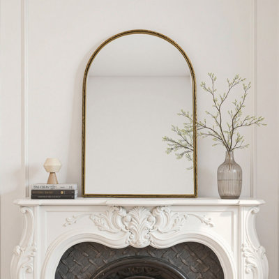 Miroir arqué, miroir mural pour la salle de bain, miroir de meuble-lavabo ou miroir mural arqué pour le vestibule de la chambre à coucher du salon