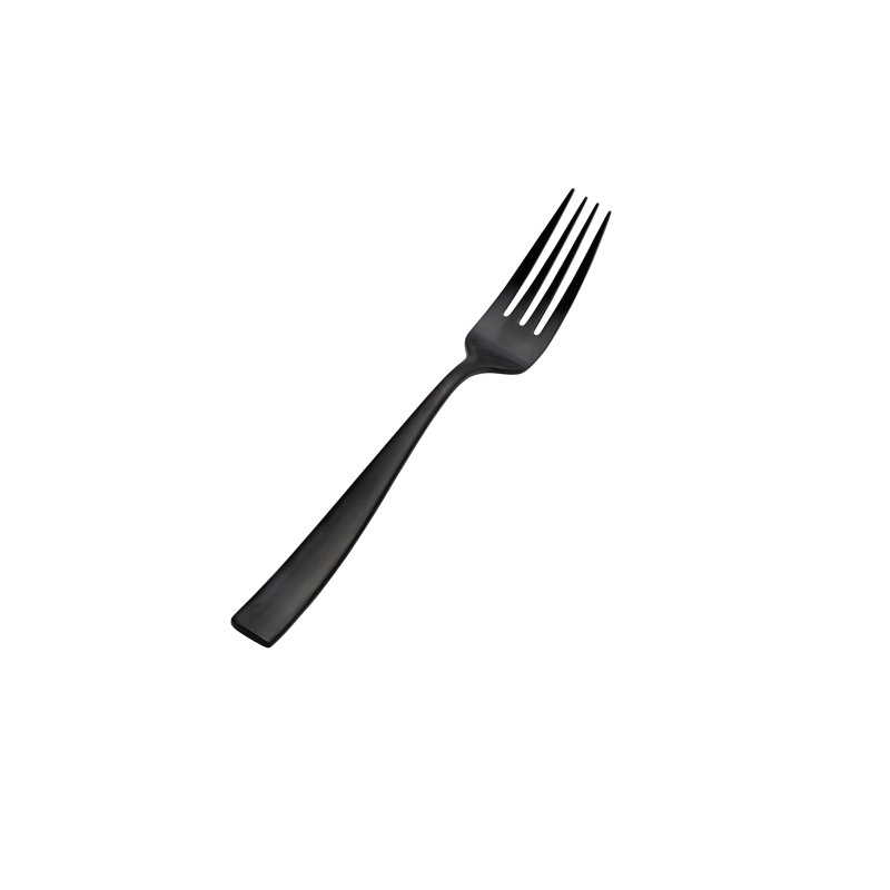Manhattan Stainless Steel Dinner Fork, Black Matte