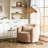 Millerville 70.5" Rattan Arched Floor Lamp-684571040