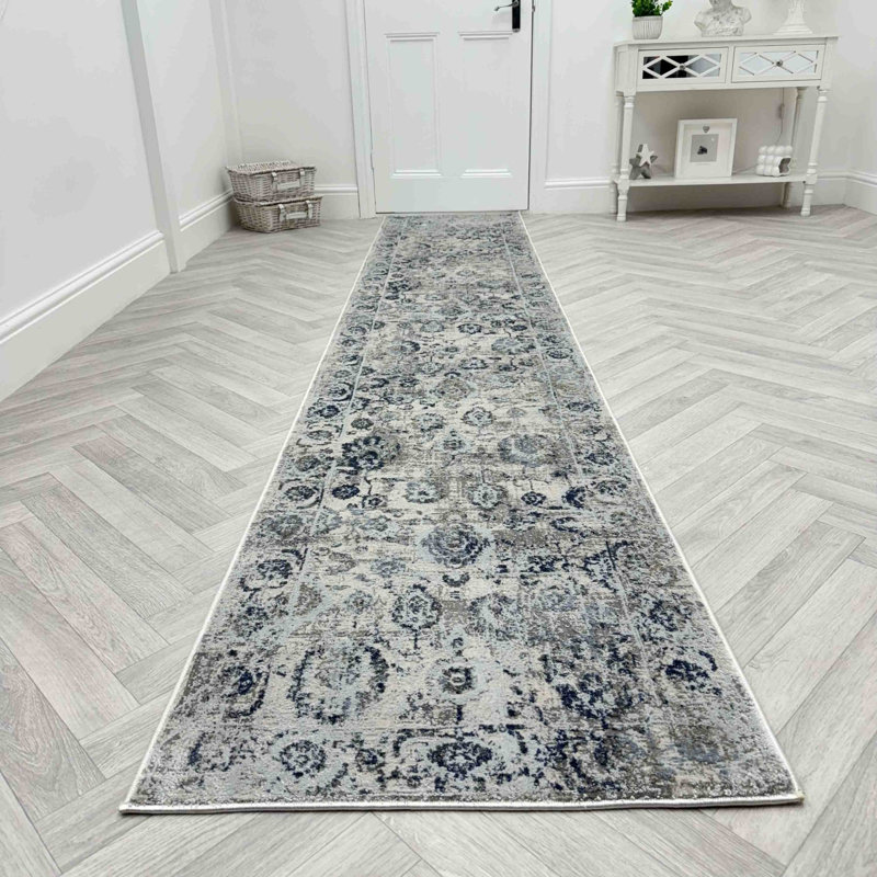 Runner Abstract Area Rug, Runner 66 x 420 cm