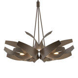 Corona 6 - Light Unique/Statement Geometric Chandelier