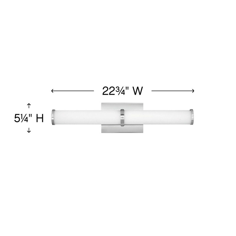 Luna 1 Light LED Bath Bar