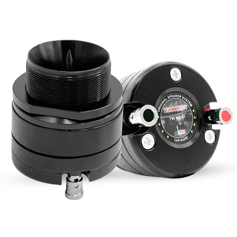 Haut-parleur d'autoradio 5 pouces 5Core Super Tweeter 60W Max Power 4 Ohm