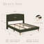  Lit plateforme tapissier avec tête de lit Kelway-450420209-450420210