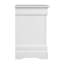 Table de chevet blanche élégante-1822056598