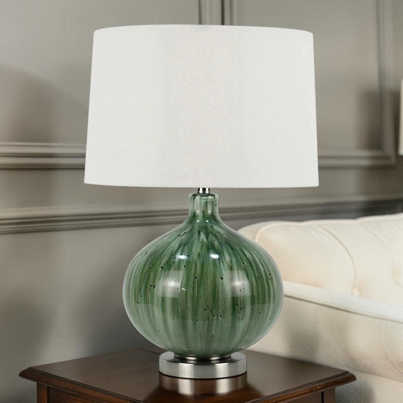 Green Ceramic Table Lamp