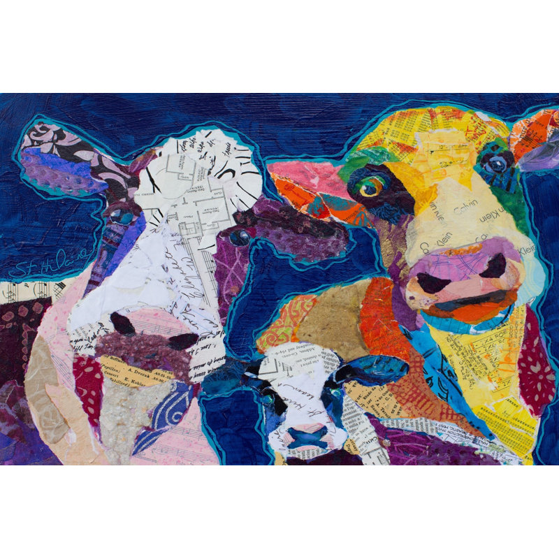 Elizabeth St. Hilaire - Wrapped Canvas Painting, 30cm H x 45cm W x 3.81cm D