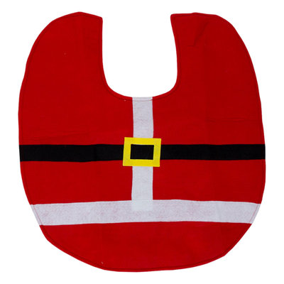 Christmas Santa Toilet Seat Sticker