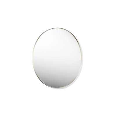 Essential Round Wall Mirror, Bathroom/Vanity Mirror with Frame