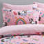 Velosso Unicorn Rainbow Teddy Soft Cosy Fleece Duvet Set-1752969420