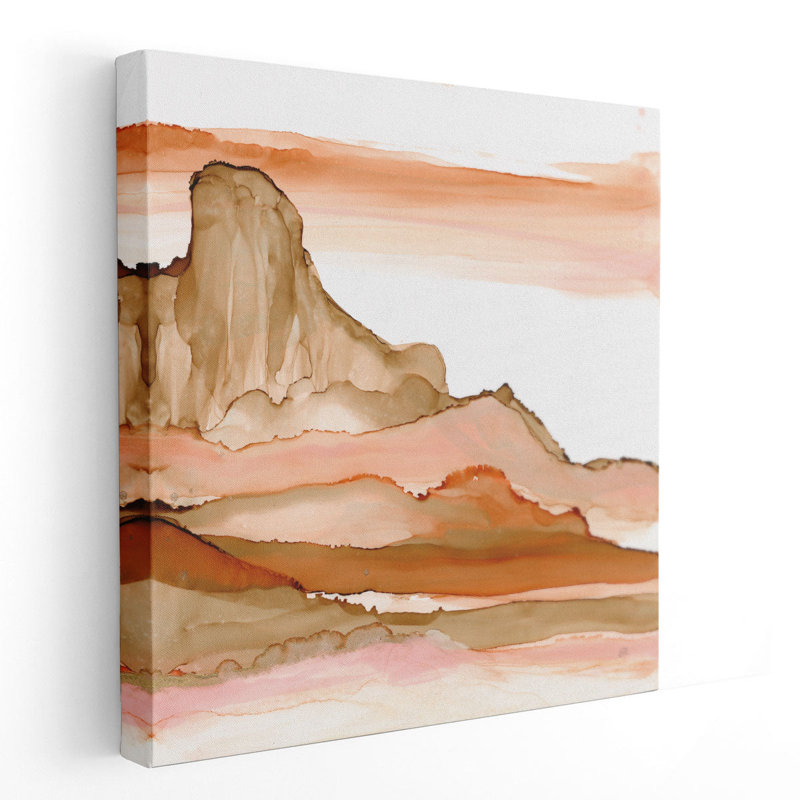 «Desertscape V», reproduction d'art sur toile, H 40 po x l 40 po