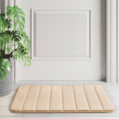 Navaiah Premium Memory Foam Bath Mat - Ultra Soft, Absorbent, Anti-Skid and Machine-Washable