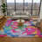 Premium Machine Washable Farolt AMF1906 Geometric Rug-1401764276