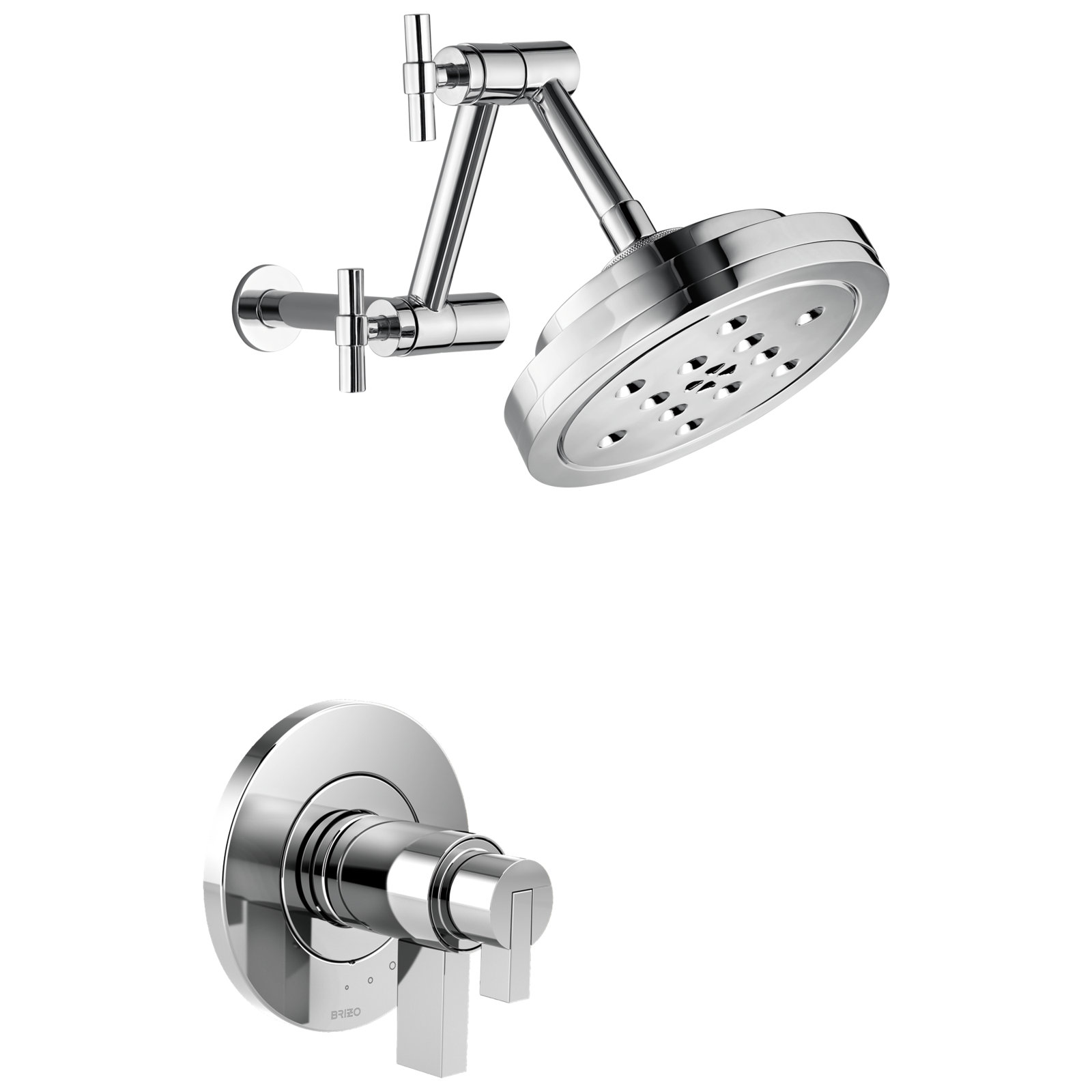 Litze® Thermostatic Shower Faucet with TempAssure®, Polished Chrome, Lever
