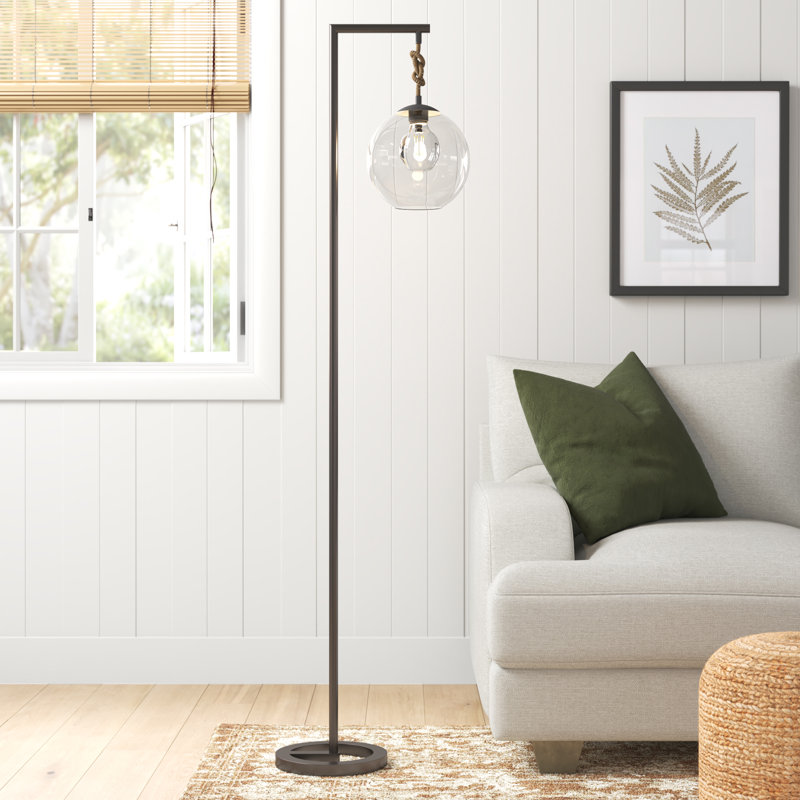 Lampe sur pied arquée 66 po Aliysha