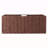 3-Pc Woven Rope Basket Set; Foldable; Walnut-1087029120