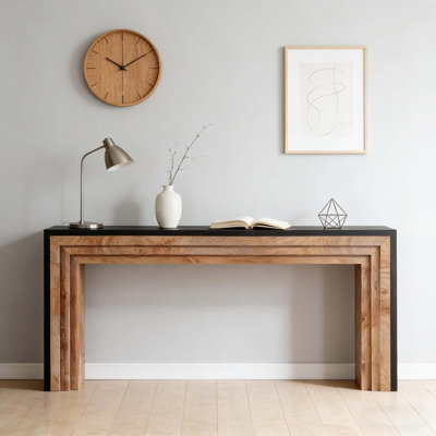 Modern Space-Saving Multipurpose Hallway Console Table