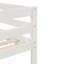 Lit mezzanine avec escalier, blanc-733197108
