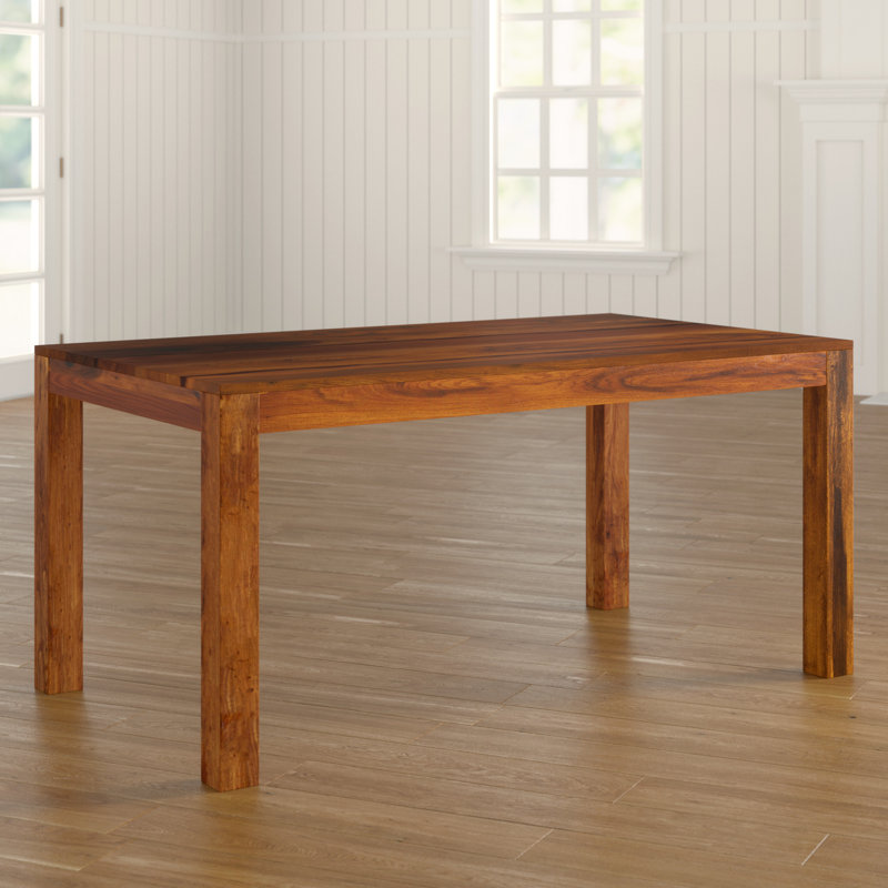 Heritage Solid Wood Dining Table, 90 cm W × 140 cm L