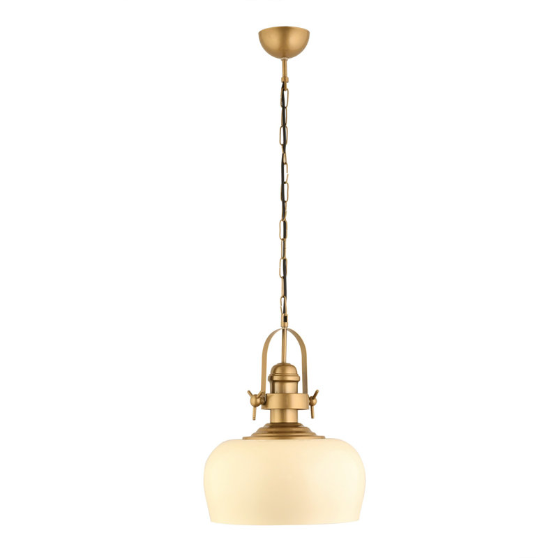 Elegant Adjustable Chandelier, Metal Body, 11.8 x 16.1 inches | Total Height: 18 - 57.5 inches, Base Plate: 3.7 x 2 inches | 1 x E27 Socket, Max 40W (Bulb Not Included) | Modern White Design, Perfect for Living Room & Dining Areas