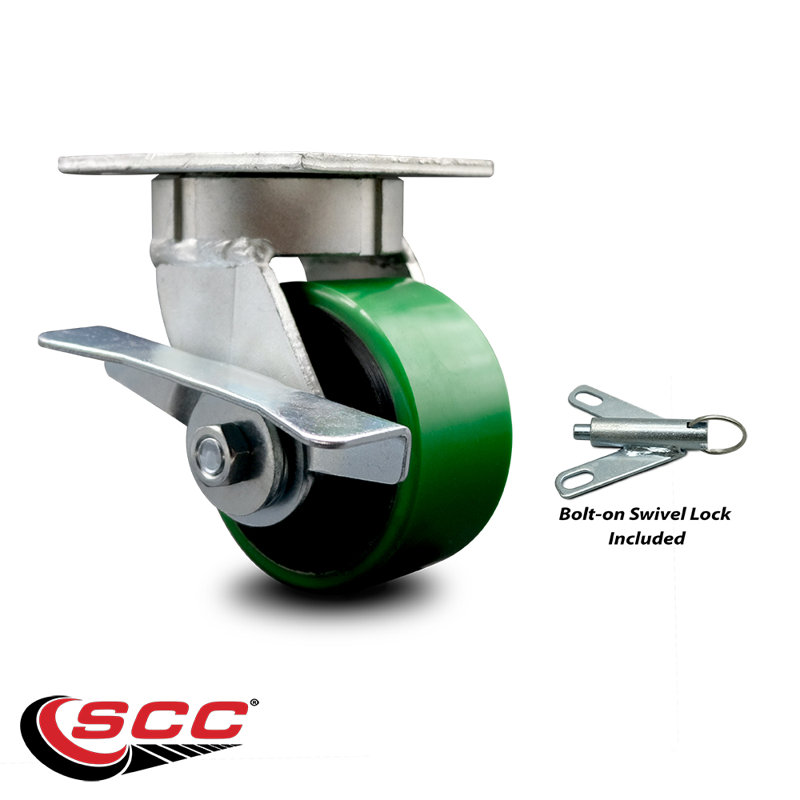 Kingpinless Caster, Green