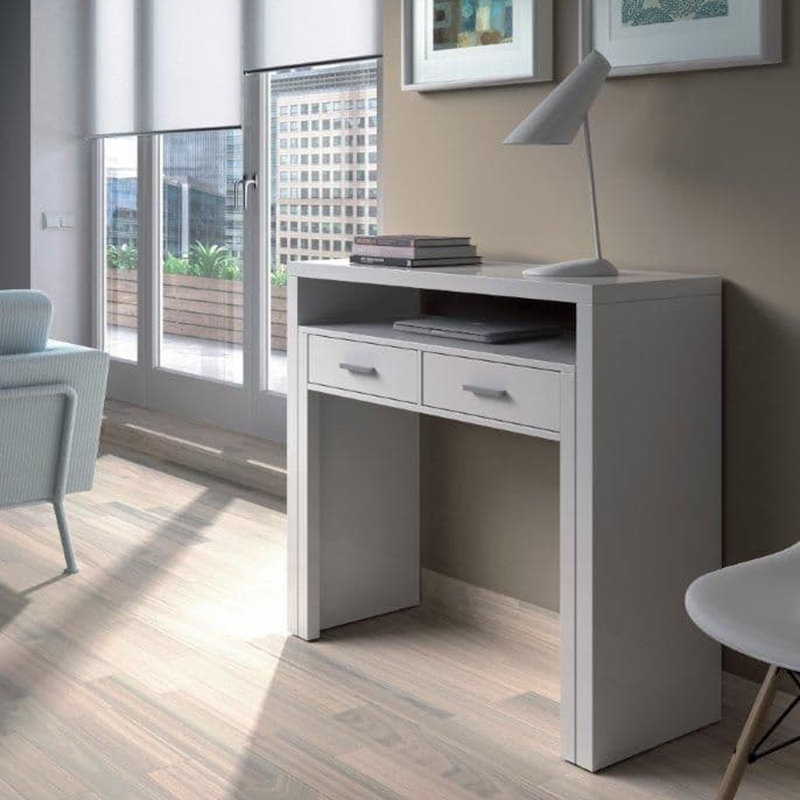 Hetrick Solid Wood Computer Desk