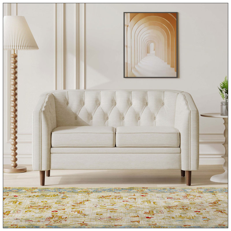 Causeuse Tahisa, Beige