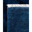 Overdyed One-of-a-Kind 3' 4" X 4' 10" Hand Knotted Area Rug