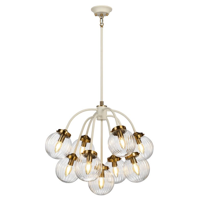 Giancarlo 9 - Light Shaded Chandelier