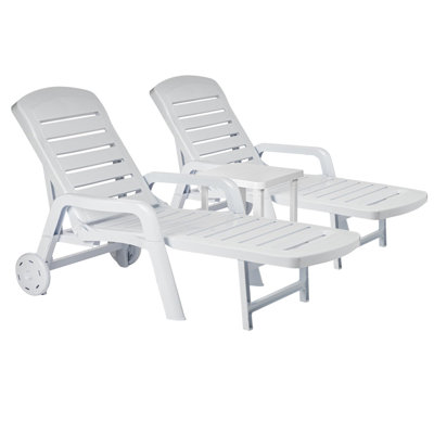 140cm Long Reclining Single Chaise