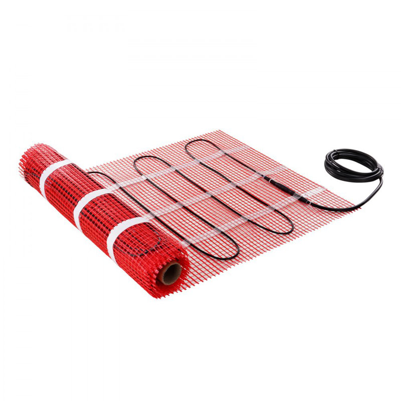 Tapis de plancher chauffant, 20 pieds carrés pi, système de chauffage électrique par le sol