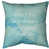 Teal Blue/White