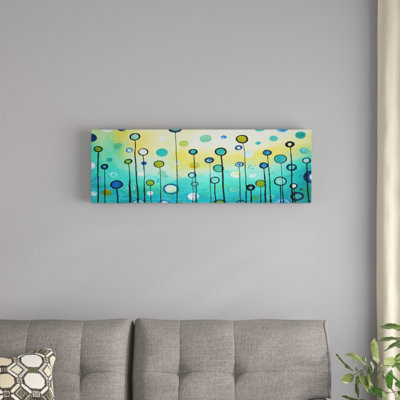 « lollipop field », impression sur toile tendue