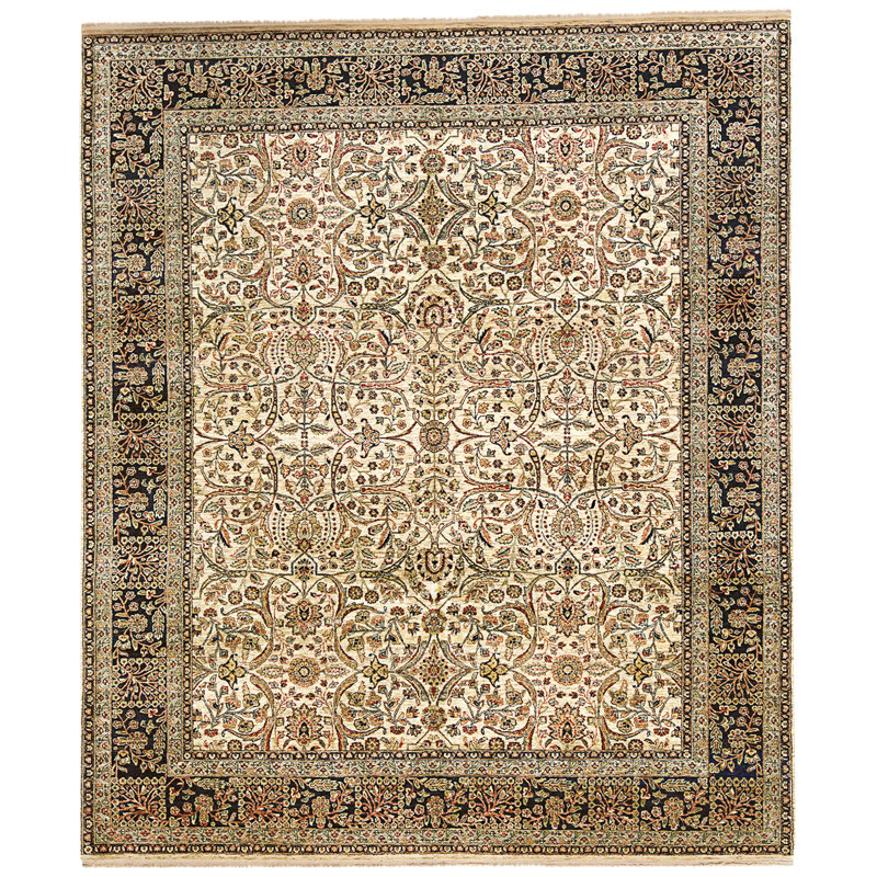 One-of-a-Kind 8'1" X 9'9" Hand Knotted Area Rug