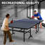 Ensemble de table de ping-pong pliable et portable 9 pi DOUBLE Fish
