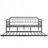 Twin Size Metal Daybed Frame With Trundle